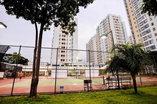 Sân tennis Sky Garden