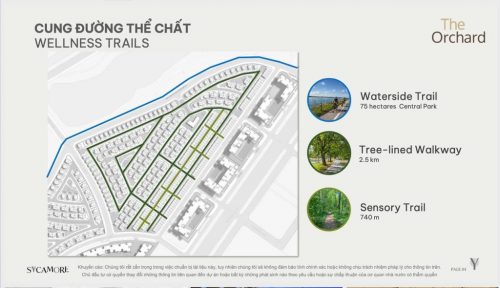 Tiện ích Orchard Heights lớp thứ 2 tại nội khu Sycamore