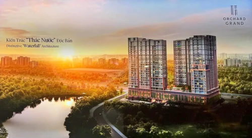 Hình tổng quan căn hộ Orchard Grand Bình Dương - Ảnh: CapitaLand
