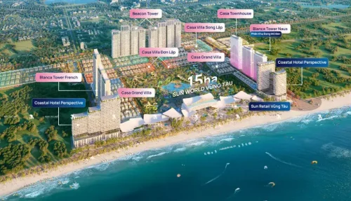 Dấu ấn của Sun Group Blanca City tại trung tâm Vũng Tàu